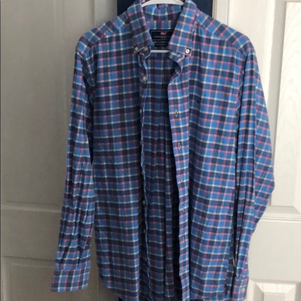 Vineyard Vines Slim Fit Button Down Shirt